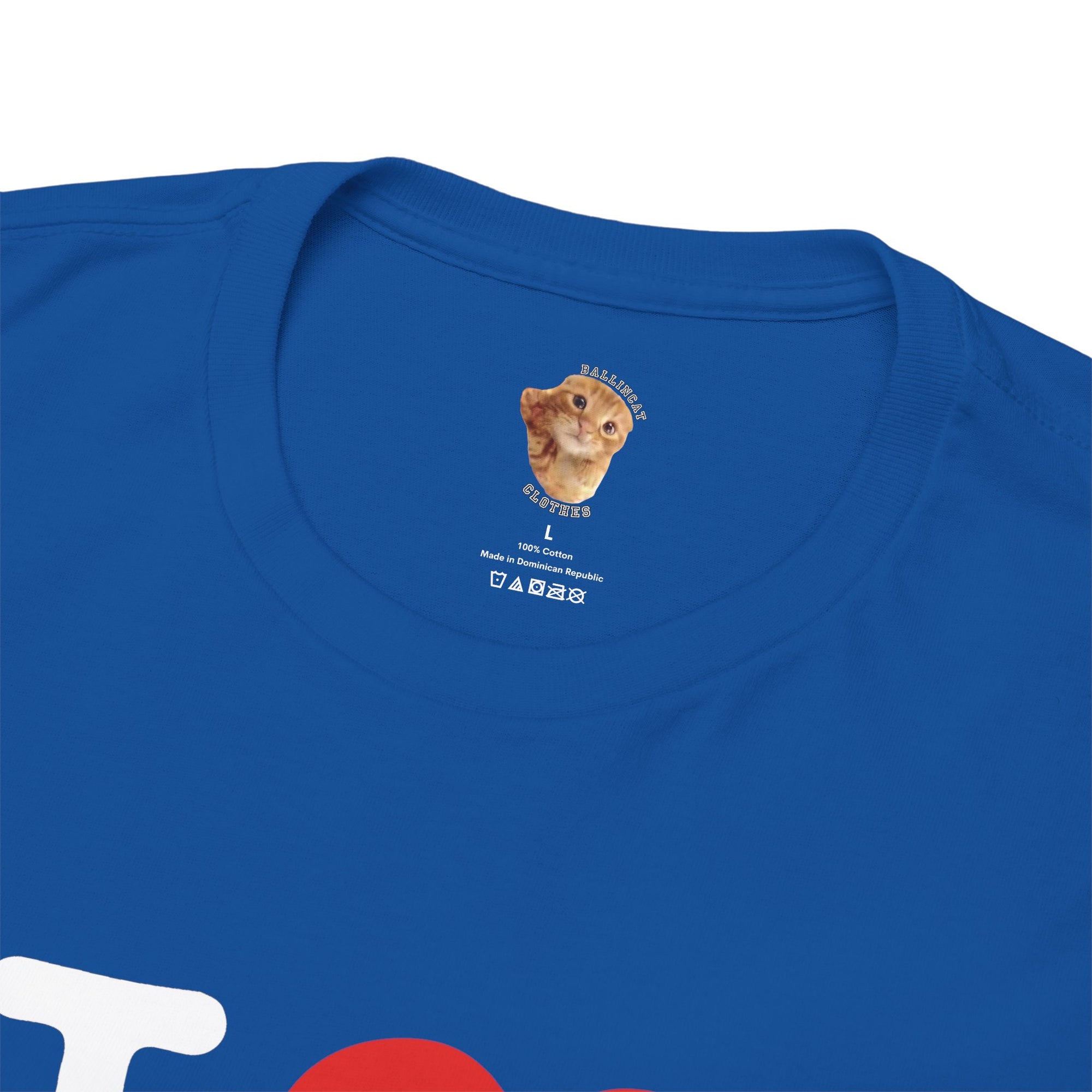 [NEW] I LOVE BCAT43 100% Cotton T-Shirt (WHITE TEXT)