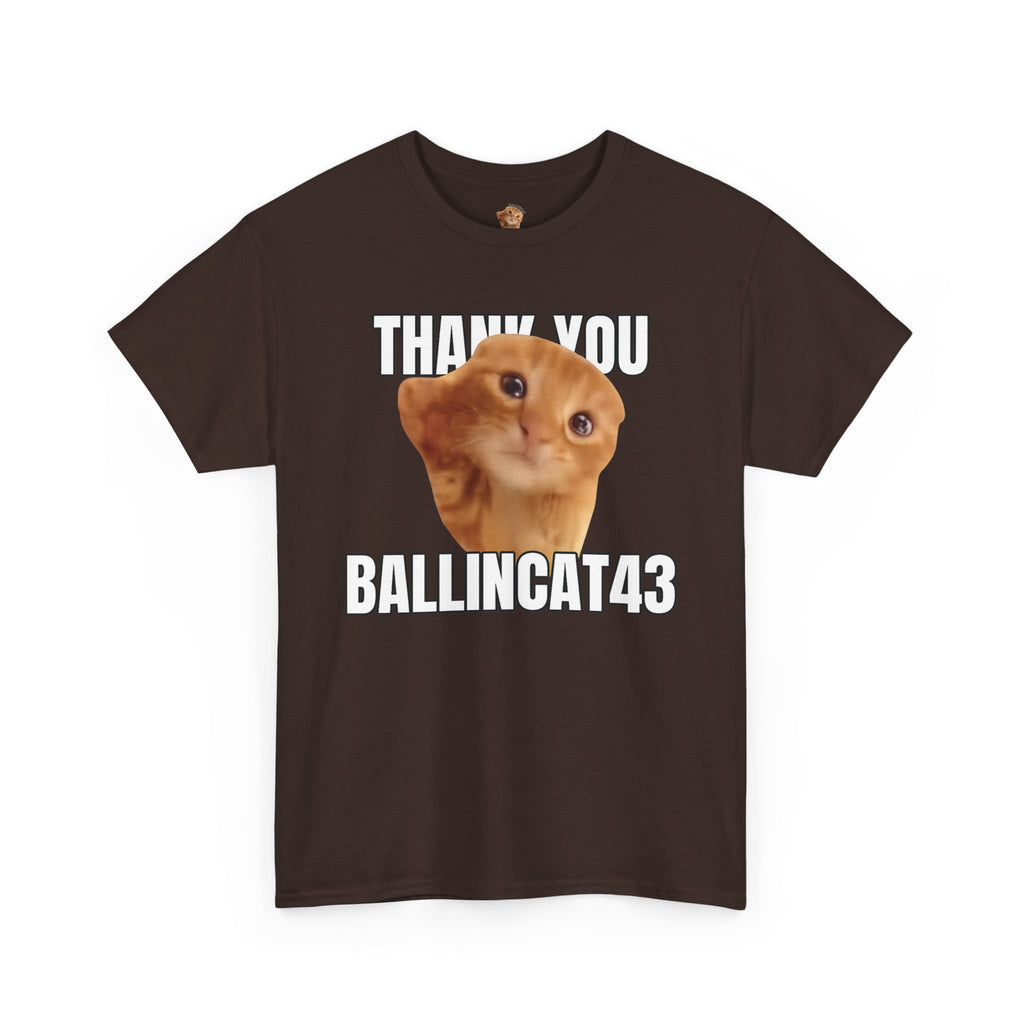 Thank You Ballincat43 T-Shirt (COLORED)