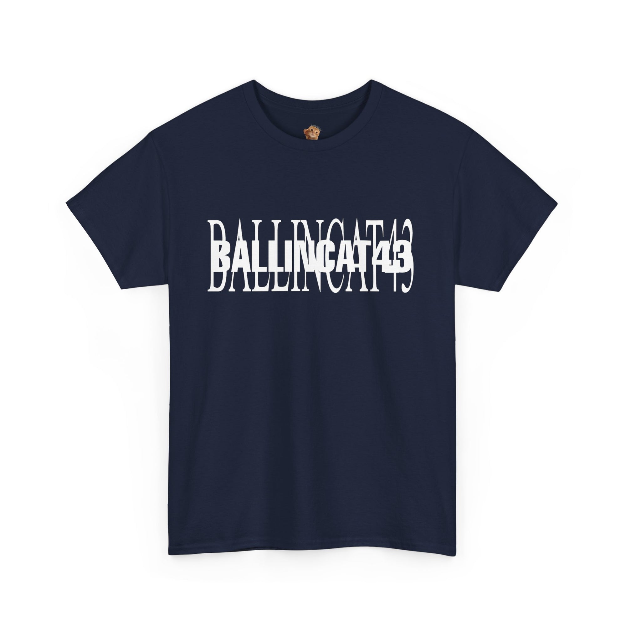 [NEW] I AM BALLINCAT43 100% Cotton T-Shirt (WHITE TEXT)
