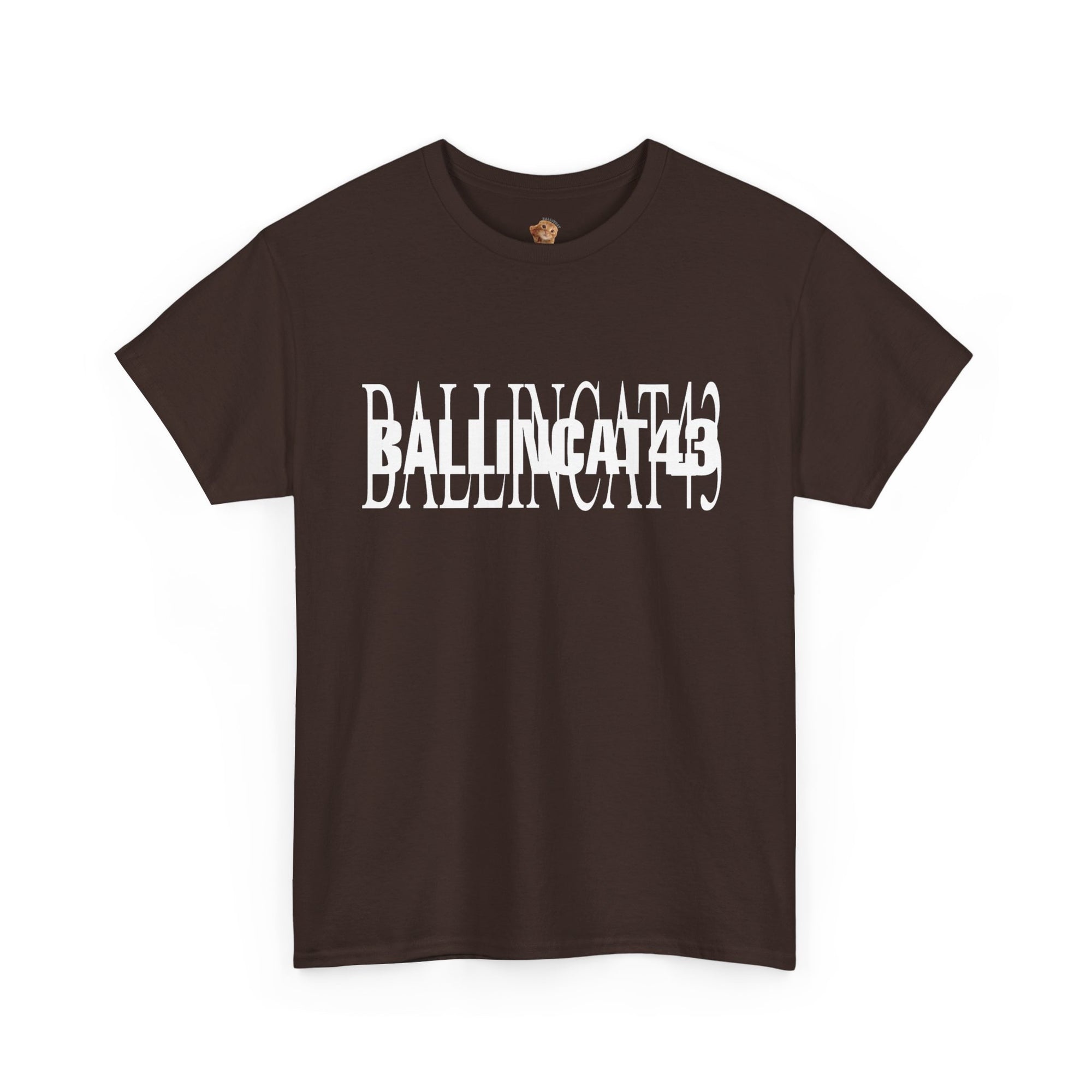 [NEW] I AM BALLINCAT43 100% Cotton T-Shirt (WHITE TEXT)