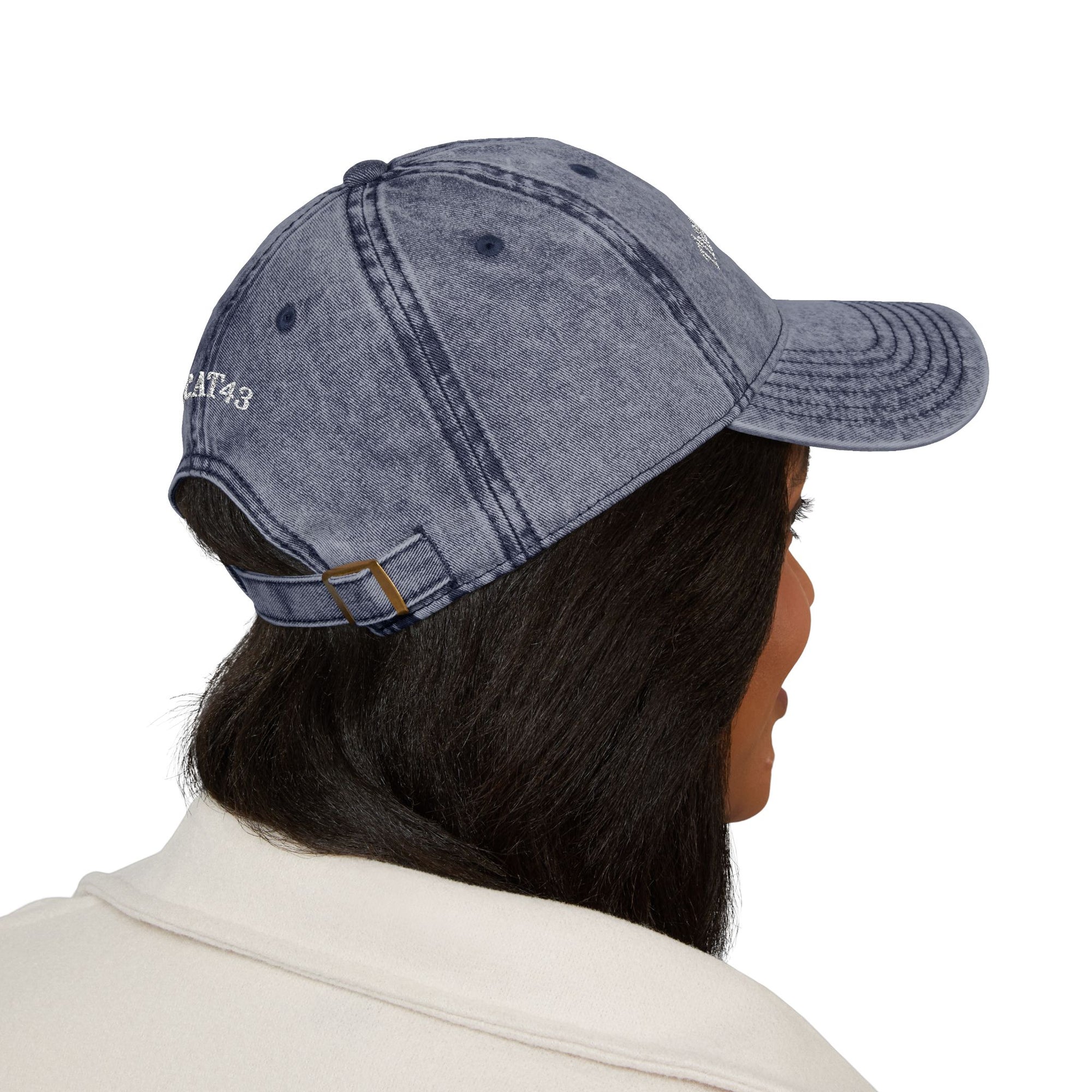 Vintage EMBROIDED Thank You Ballincat Hat