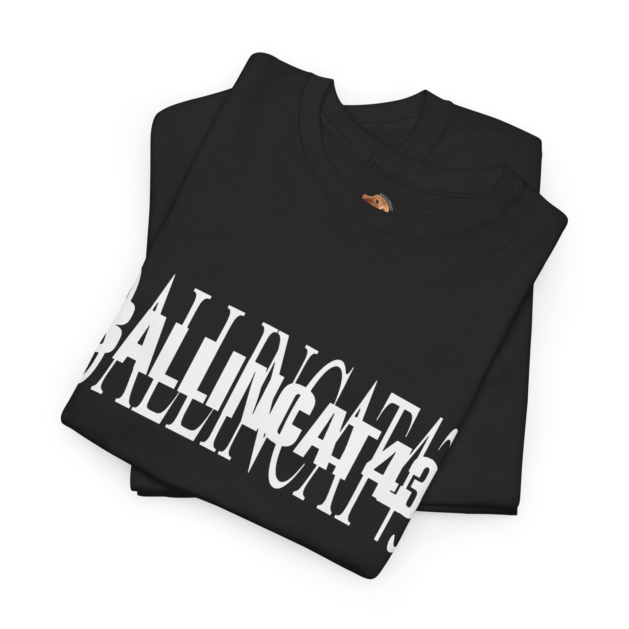 [NEW] I AM BALLINCAT43 100% Cotton T-Shirt (WHITE TEXT)