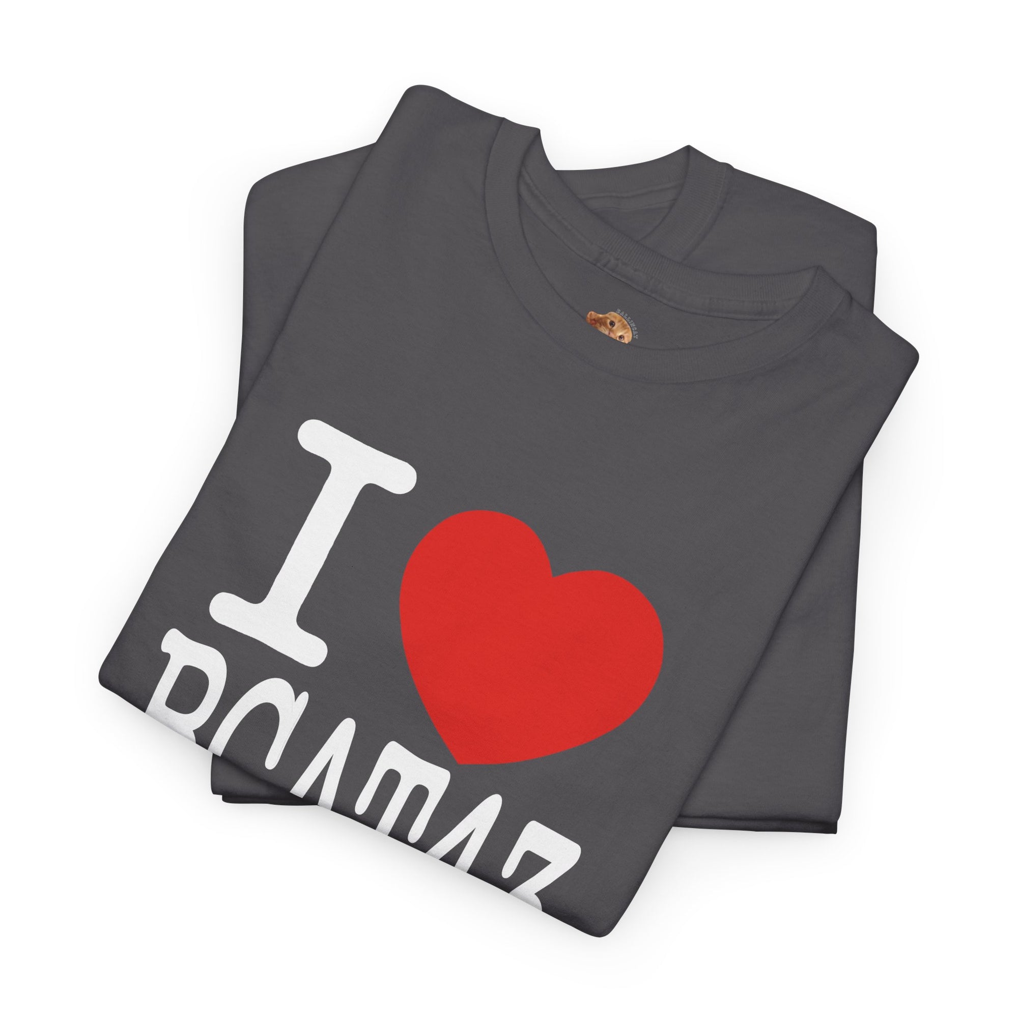 [NEW] I LOVE BCAT43 100% Cotton T-Shirt (WHITE TEXT)