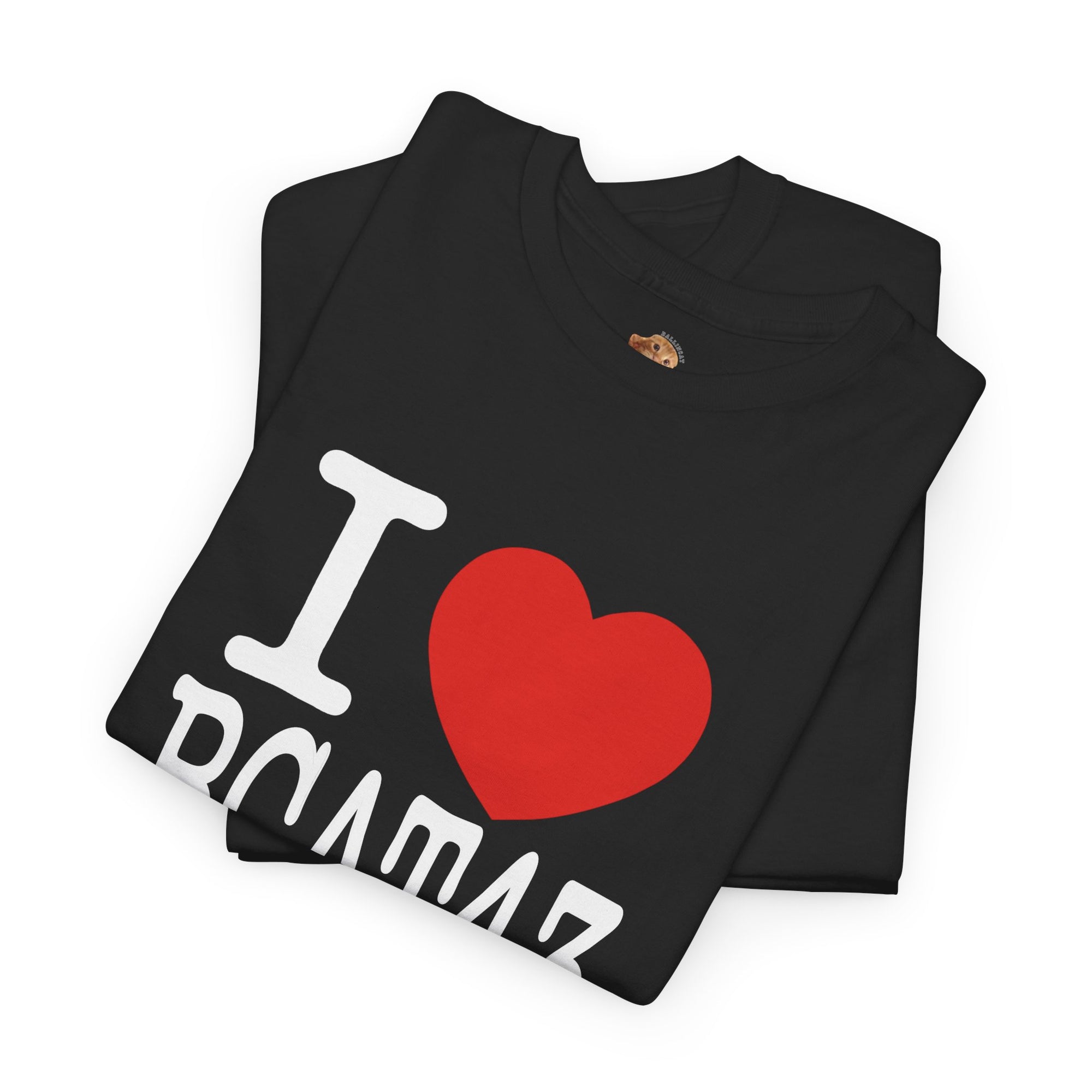 [NEW] I LOVE BCAT43 100% Cotton T-Shirt (WHITE TEXT)