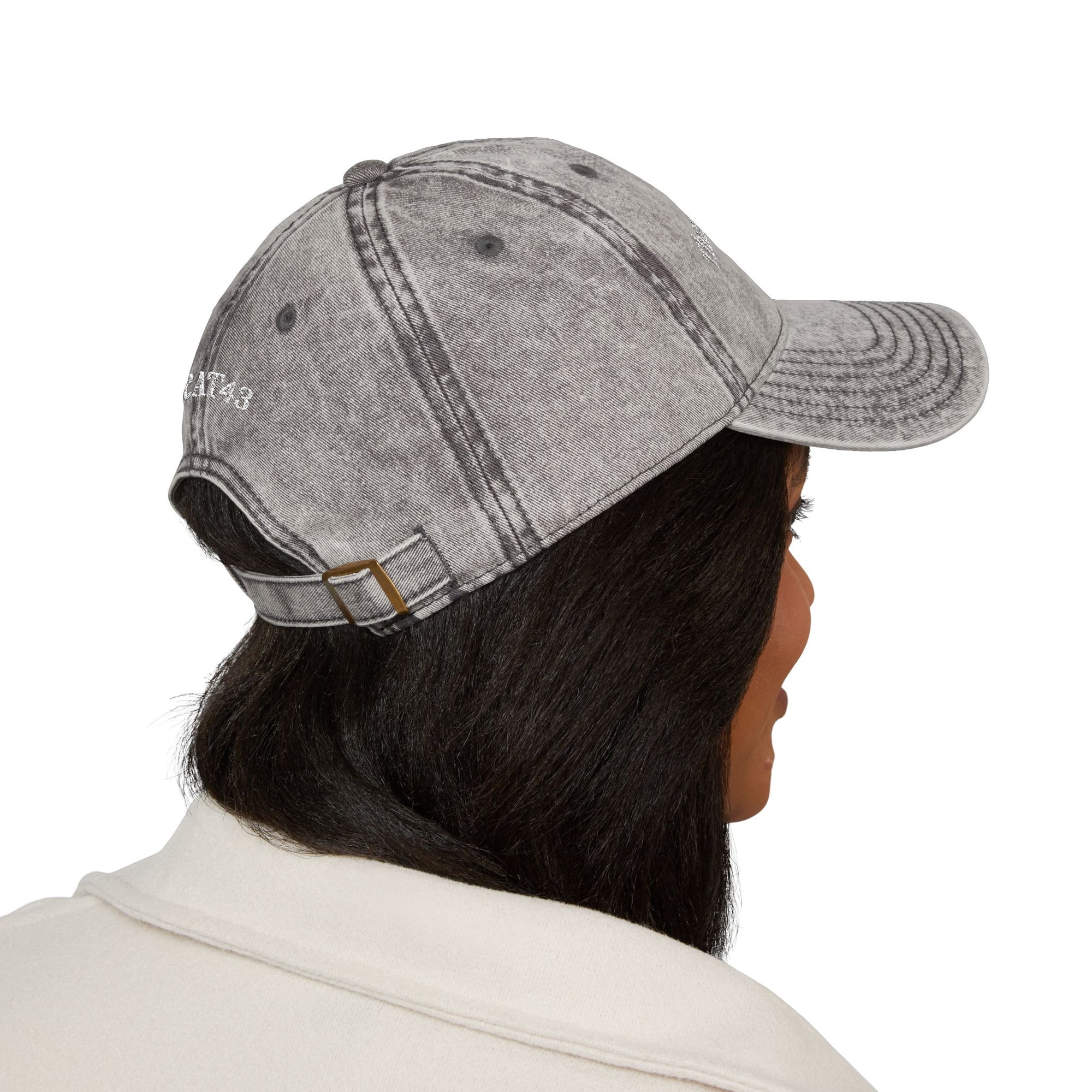 Vintage EMBROIDED Thank You Ballincat Hat