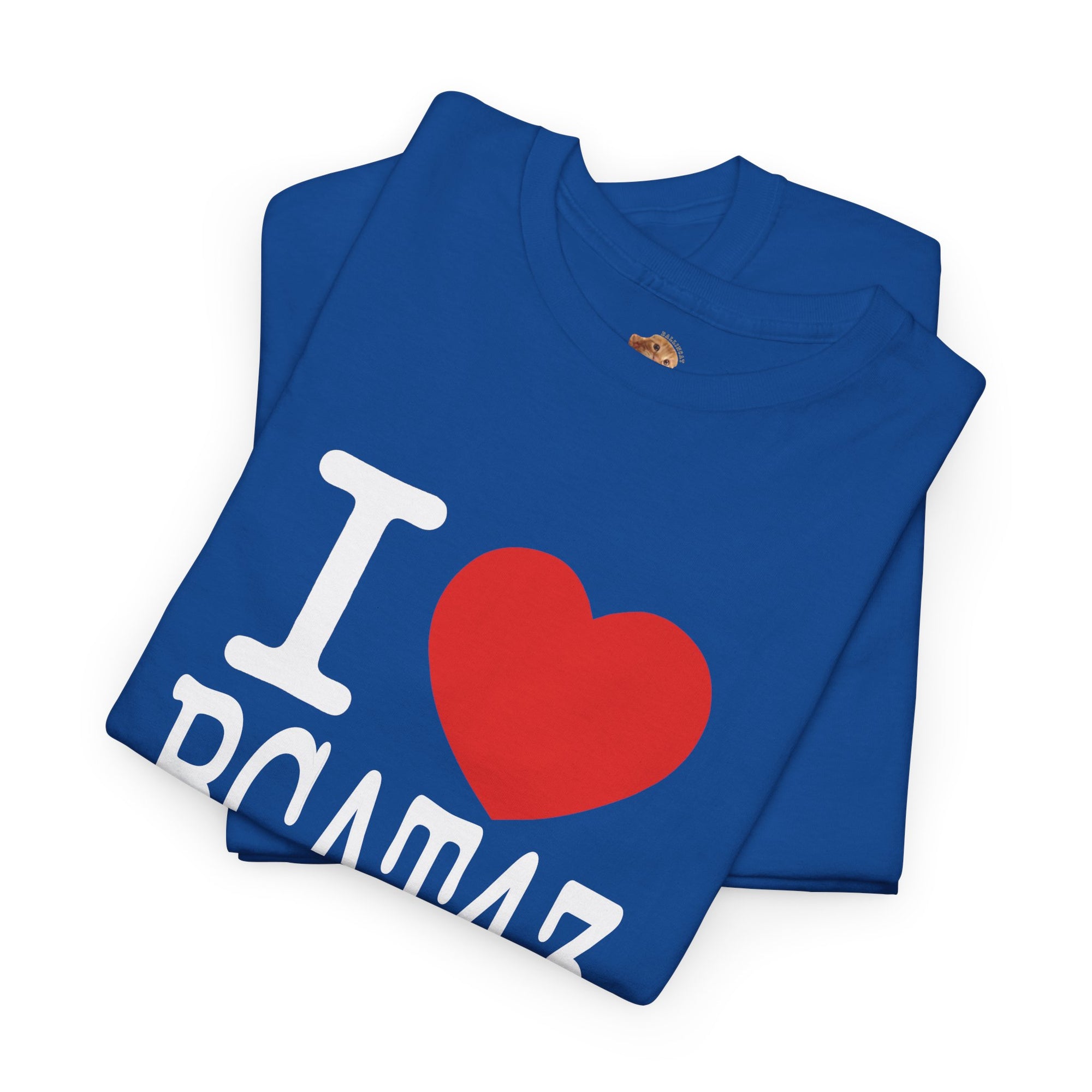 [NEW] I LOVE BCAT43 100% Cotton T-Shirt (WHITE TEXT)