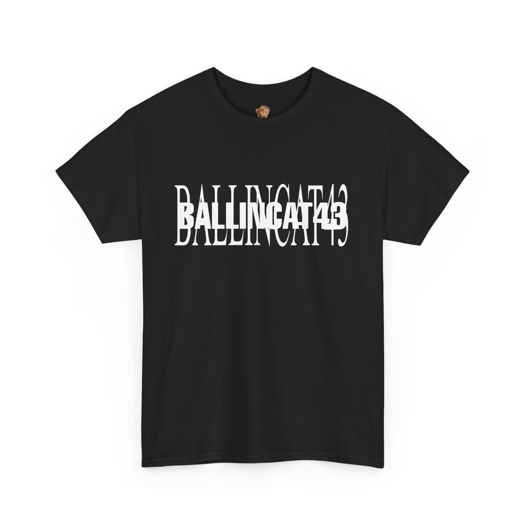 [NEW] I AM BALLINCAT43 100% Cotton T-Shirt (WHITE TEXT)