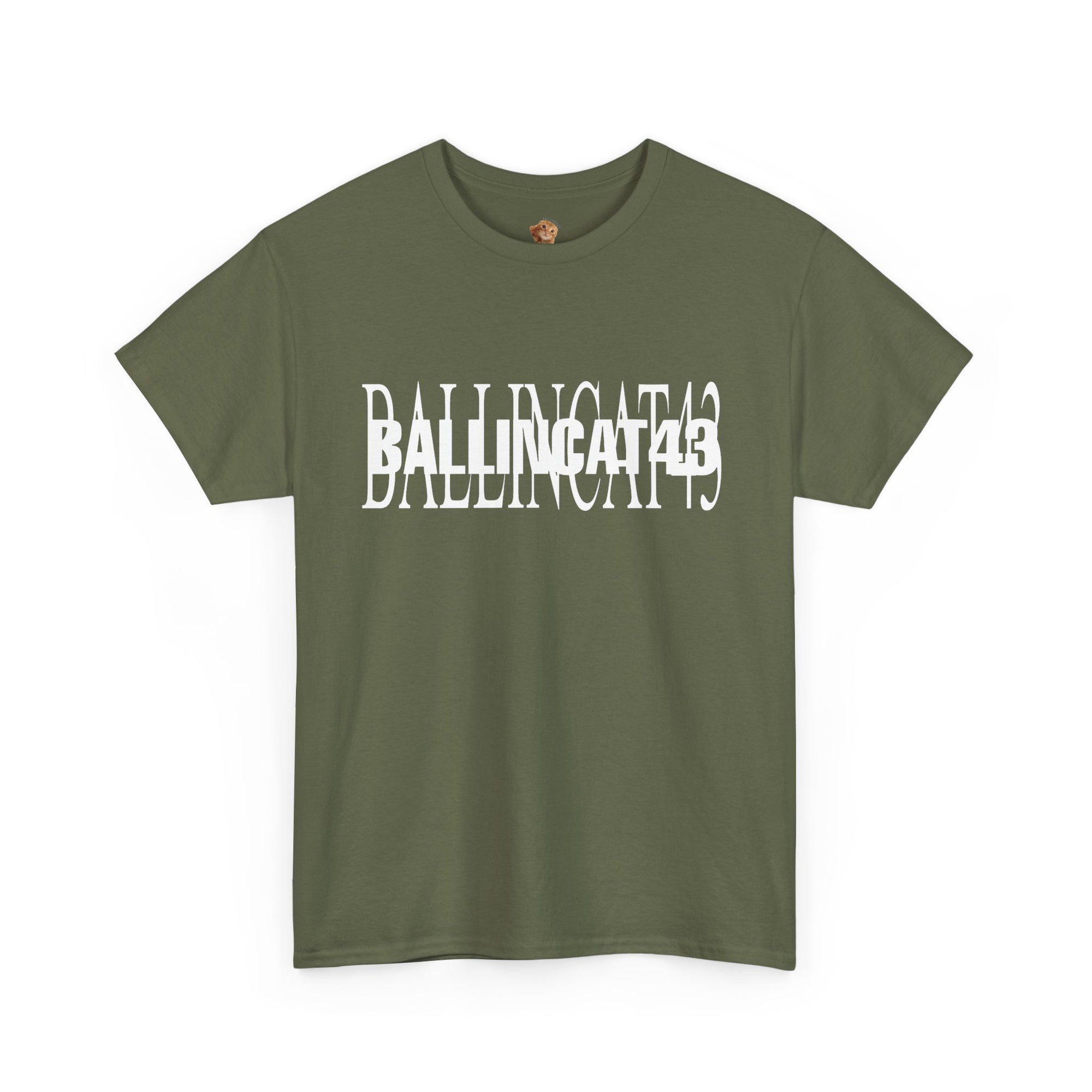 [NEW] I AM BALLINCAT43 100% Cotton T-Shirt (WHITE TEXT)