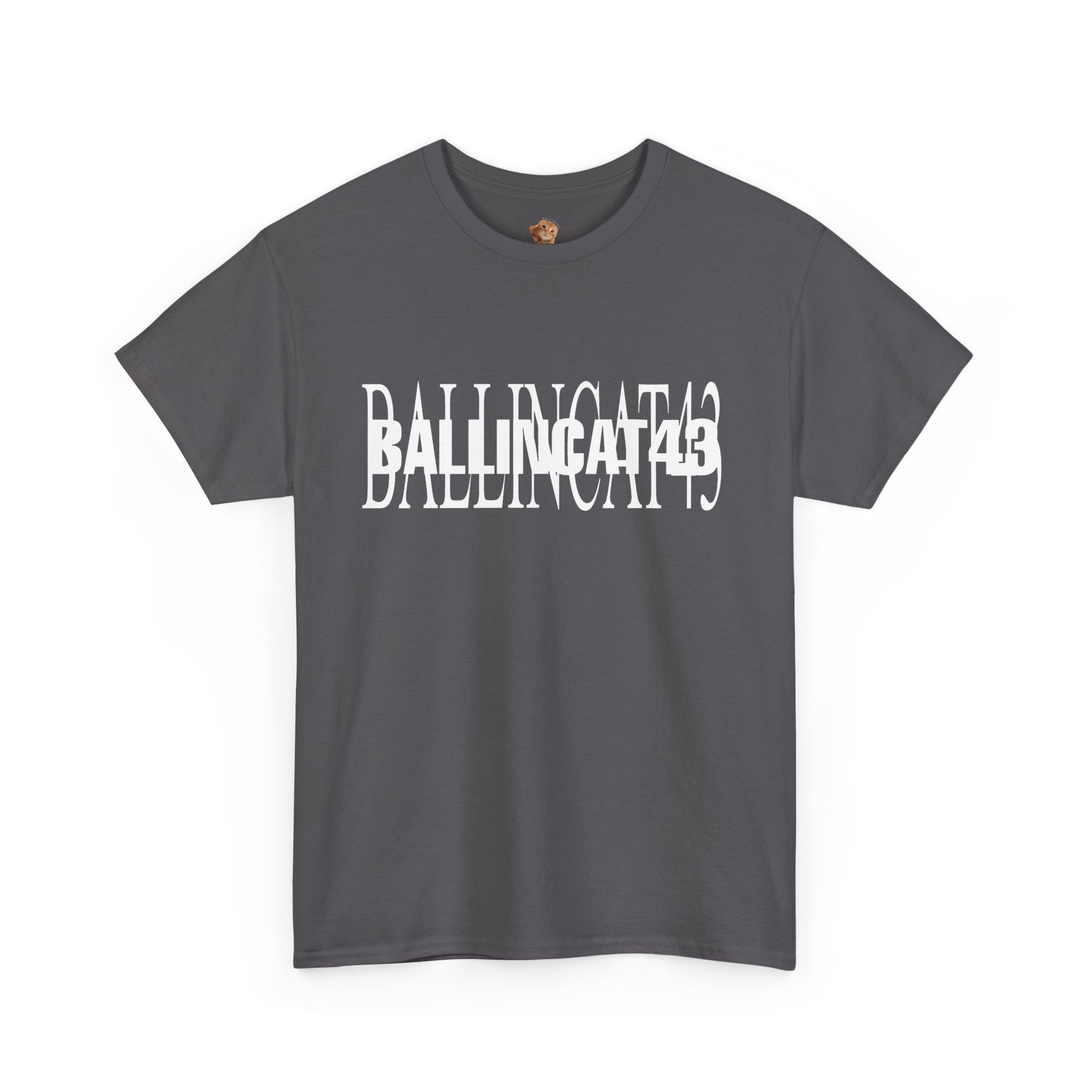 [NEW] I AM BALLINCAT43 100% Cotton T-Shirt (WHITE TEXT)