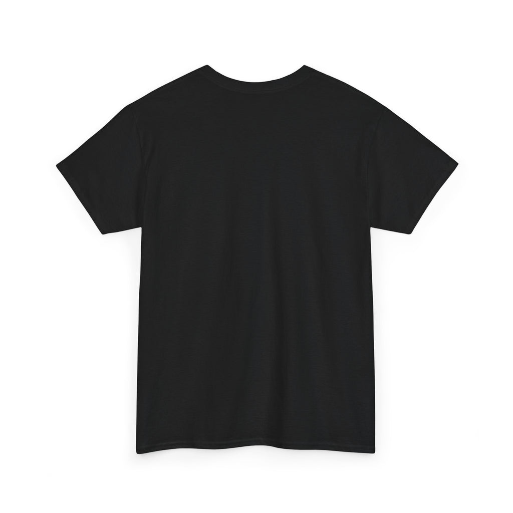 Thank You Ballincat43 Heavy cotton T-shirt Round Text (BLACK AND WHITE CAT)